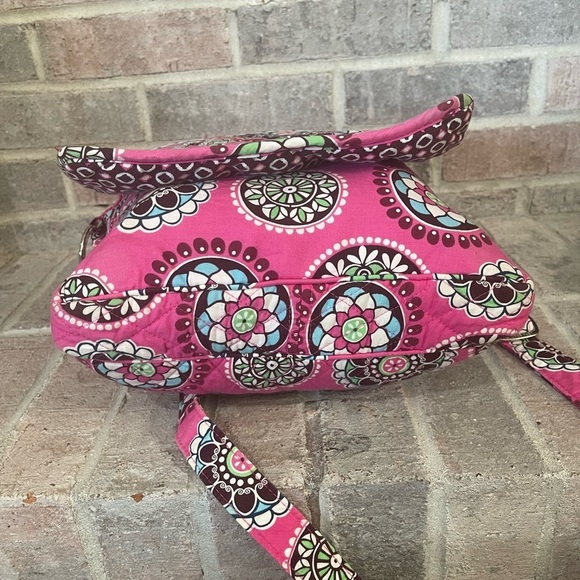 Vera Bradley Crossbody Bag with Floral Pattern - Picture 8 of 11